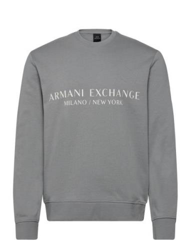 Sweatshirt Tops Sweat-shirts & Hoodies Sweat-shirts Grey Armani Exchan...
