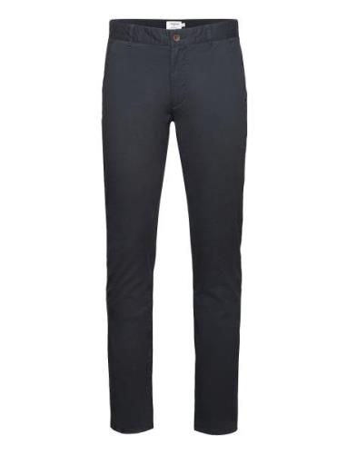 Elm Slim Fit Chino Trouser Bottoms Trousers Chinos Navy Farah