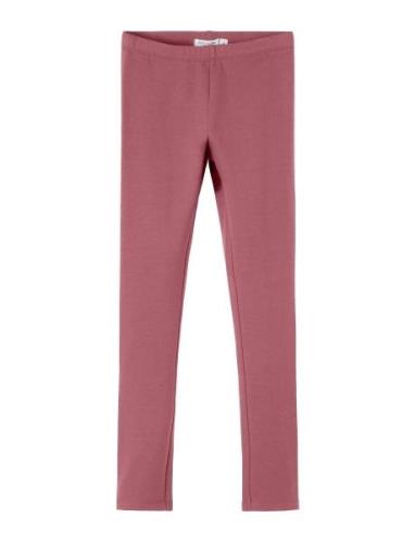 Name It Nkfdavina Solid Swe Legging Bru N Noos Burgundy