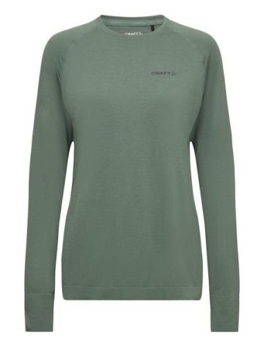 Core Dry Active Comfort Ls W Sport T-shirts & Tops Long-sleeved Green ...