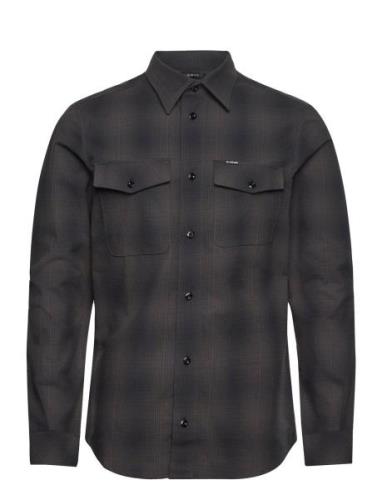 G-Star RAW Marine Slim Shirt L\S Svart