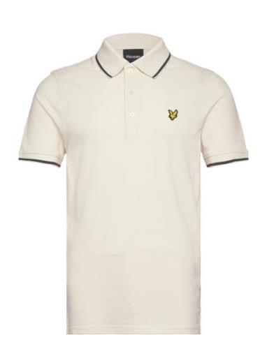 Lyle & Scott Tipped Polo Shirt Kräm