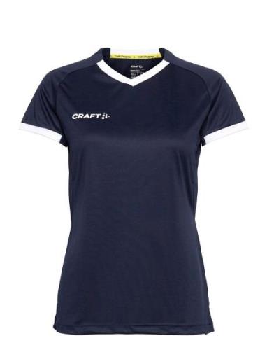Progress 2.0 Solid Jersey W Sport T-shirts & Tops Short-sleeved Navy C...