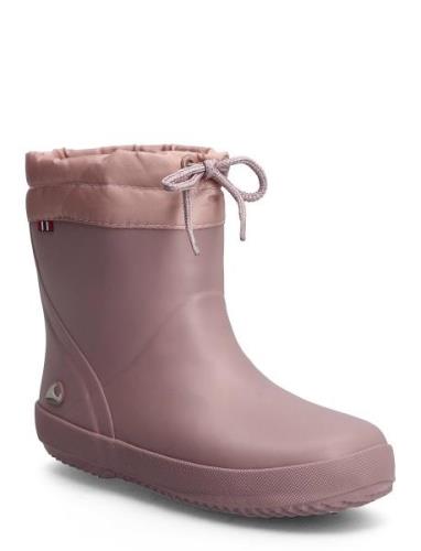 Alv Indie Thermo Wool Shoes Rubberboots High Rubberboots Pink Viking