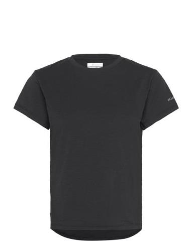 Sun Trek Ss Tee Sport T-shirts & Tops Short-sleeved Black Columbia Spo...