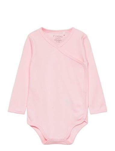 Fixoni Wrap Body Ls, Solid Rosa