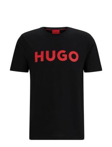 Dulivio Designers T-shirts Short-sleeved Black HUGO