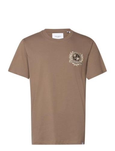 Égalité T-Shirt 2.0 Tops T-shirts Short-sleeved Brown Les Deux
