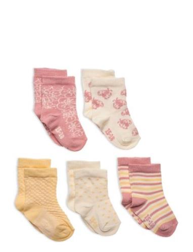 Minymo Socks W. Pattern Multi/patterned