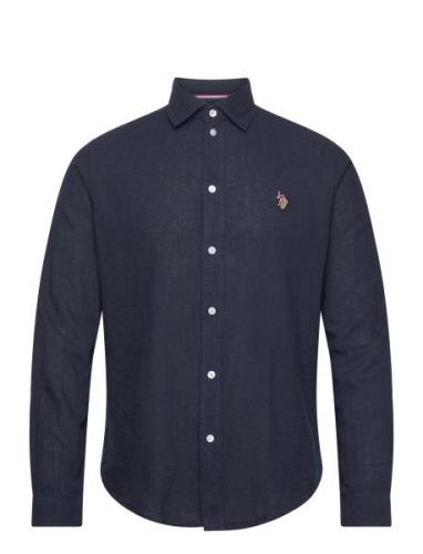 U.S. Polo Assn. Uspa Shirt Bolt Men Blå