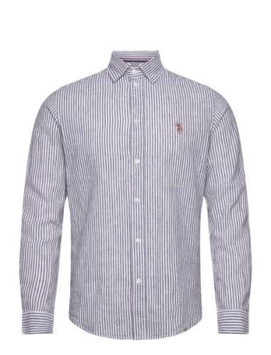 U.S. Polo Assn. Uspa Shirt Bolt Men Blå