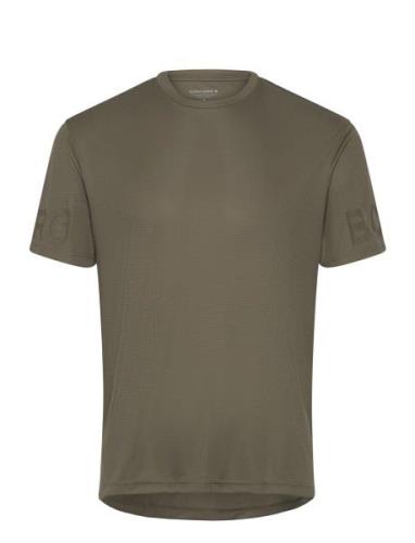 Borg Light T-Shirt Sport T-shirts Short-sleeved Khaki Green Björn Borg