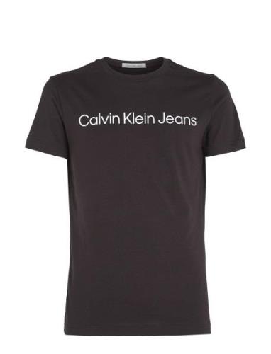 Calvin Klein Jeans Core Institutional Logo Slim Tee Svart