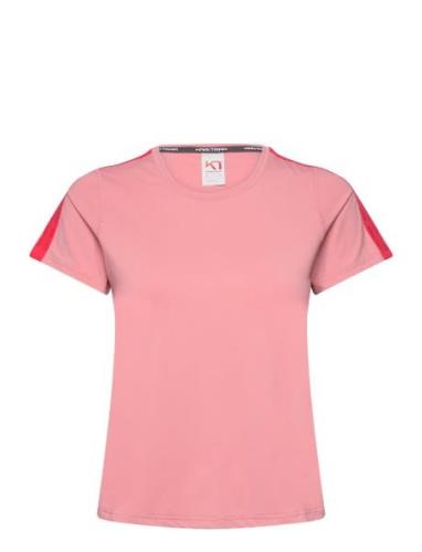 Vilde Tee Sport T-shirts & Tops Short-sleeved Pink Kari Traa