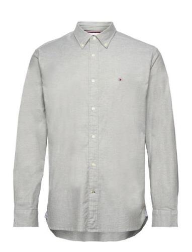 Tommy Hilfiger 1985 Flex Oxford Rf Shirt Grå