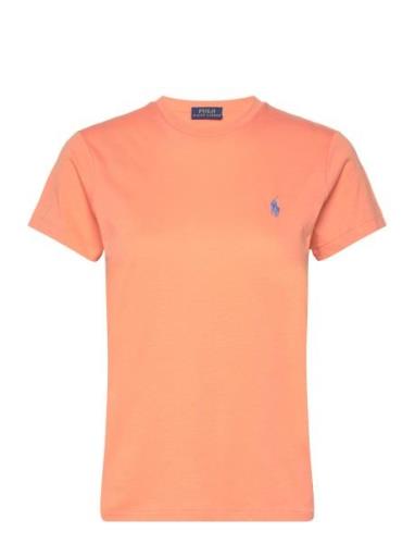 Polo Ralph Lauren Cotton Jersey Crewneck Tee Orange