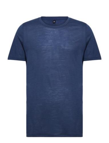 Jbs Of Dk T-Shirt Wool Gots Tops T-shirts Short-sleeved Navy JBS Of De...