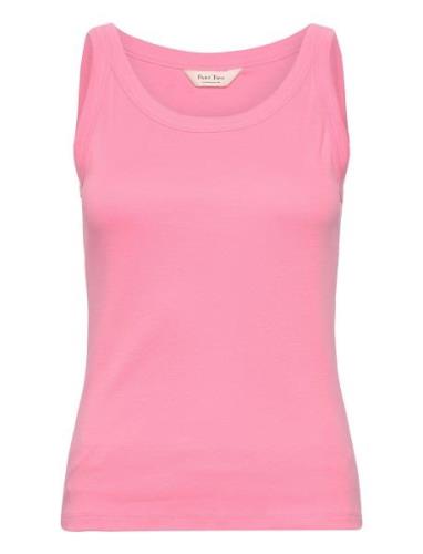 Arvidapw To Tops T-shirts & Tops Sleeveless Pink Part Two