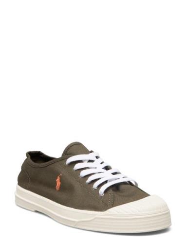 Canvas-Essence 100-Sk-Ltl Låga Sneakers Green Polo Ralph Lauren