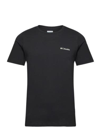 Csc Seasonal Logo Tee Sport T-shirts Short-sleeved Black Columbia Spor...