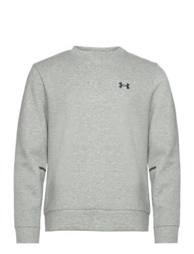 Under Armour Ua Unstoppable Flc Crew Grå