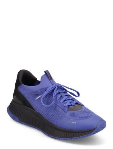 Ttnm Evo_Slon_Knsd Låga Sneakers Blue BOSS