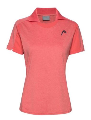Padel Tech Polo Shirt Women Sport T-shirts & Tops Polos Pink Head