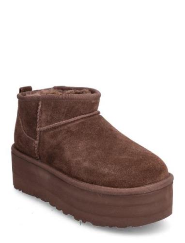 UGG W Cl Ultra Miniplatf Brun