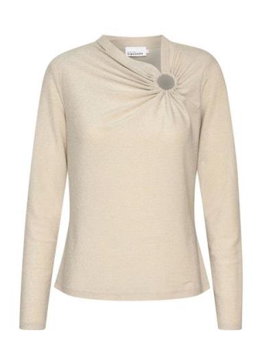 Karen By Simonsen Karlakb Top Beige