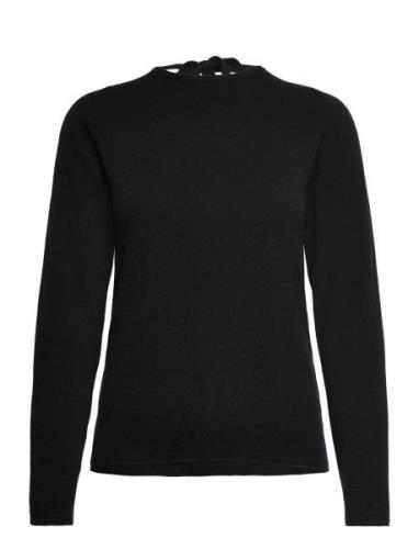 Wool & Cashmere Pullover Tops Knitwear Jumpers Black Rosemunde