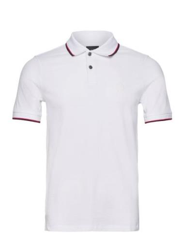 Polo Tops Polos Short-sleeved White Armani Exchange