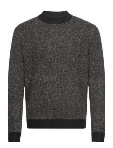 Jack & J S Jcospace Knit Mock Neck Sn Svart