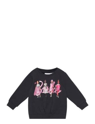 Nmfalma Barbie Sweat Bru Box Sky Tops Sweat-shirts & Hoodies Sweat-shi...