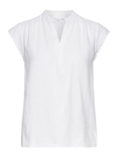 Lr-Naja Tops Blouses Short-sleeved White Levete Room
