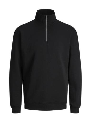 Jack & J S Jjebradley Sweat Half Zip Noos Svart