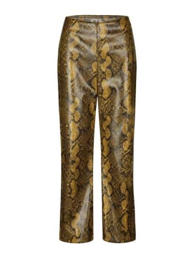 Norma Bottoms Trousers Straight Leg Yellow Baum Und Pferdgarten