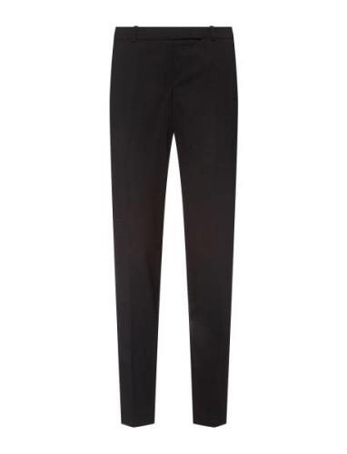 The Fitted Trousers Bottoms Trousers Suitpants Black HUGO