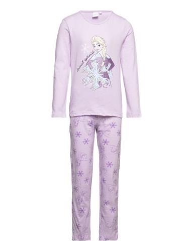 Pyjama Long Pyjamas Set Purple Frost