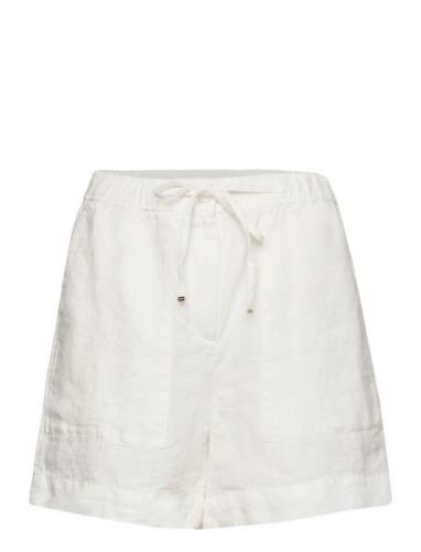 Tommy Hilfiger Casual Linen Short Vit