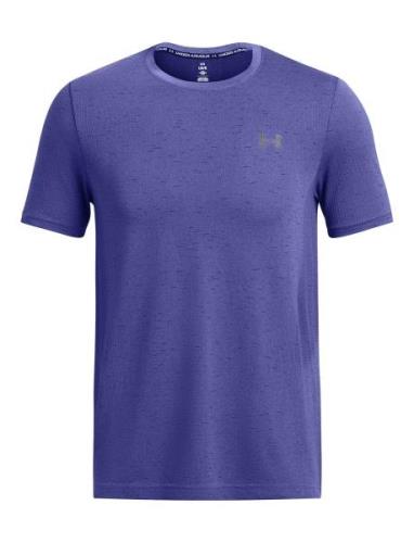 Vanish Seamless Ss Sport T-shirts Short-sleeved Purple Under Armour