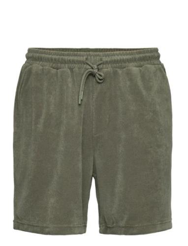 Borg Toweling Pool Shorts Bottoms Shorts Casual Green Björn Borg