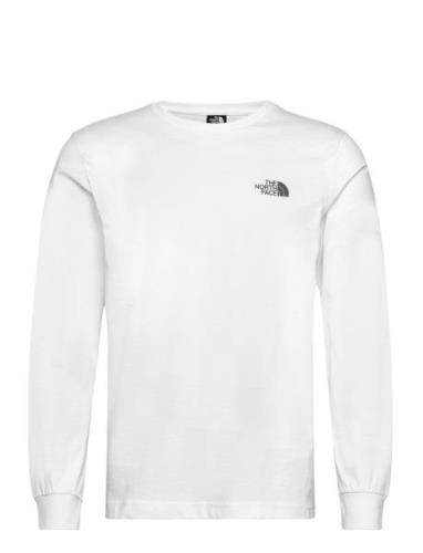 M L/S Easy Tee Sport T-shirts Long-sleeved White The North Face