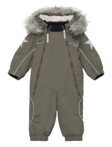 Pyxis Fur Outerwear Coveralls Snow-ski Coveralls & Sets Khaki Green Mo...