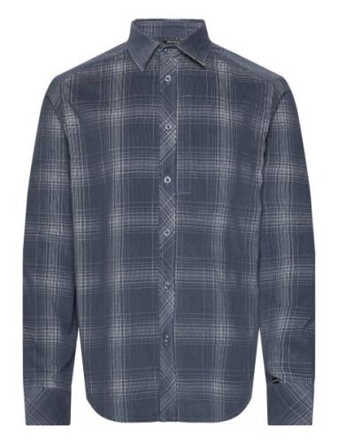 G-Star RAW Stalt 2.0 Regular Shirt L\S Marinblå