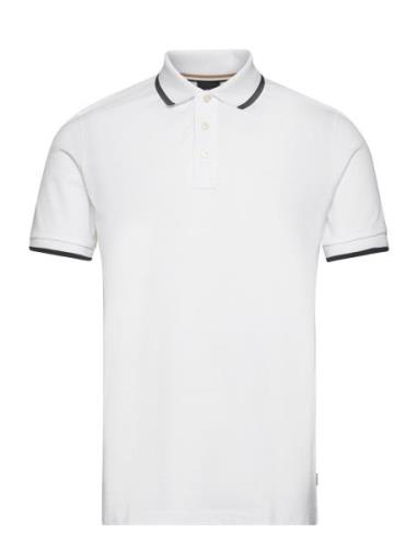 Parlay 190 Tops Polos Short-sleeved White BOSS