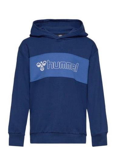 Hummel Hmlatlas Hoodie Blå