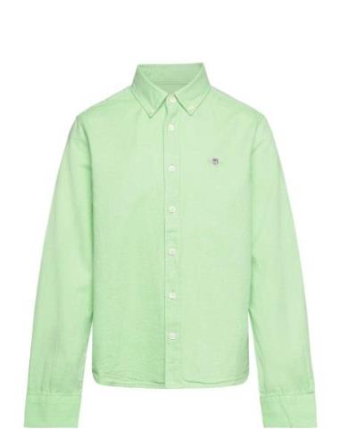 GANT Shield Oxford Bd Shirt Grön