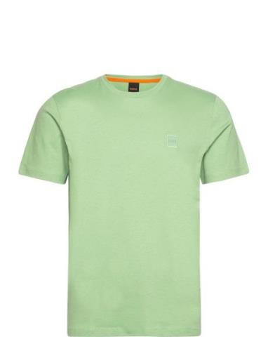 Tales Tops T-shirts Short-sleeved Green BOSS