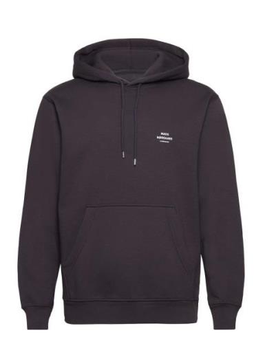 Mads Nørgaard Standard Hoodie Logo Sweat Svart