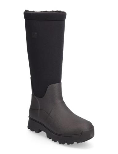 Wonderwelly Atb Fleece-Lined Roll-Down Rain Boots Regnstövlar Skor Bla...